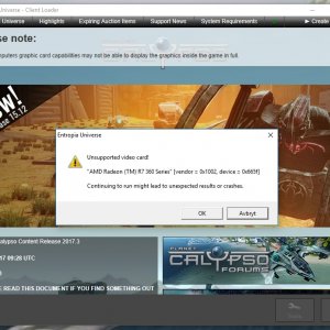graphic error