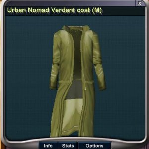 Urban Nomad Verdant Coat (m)
