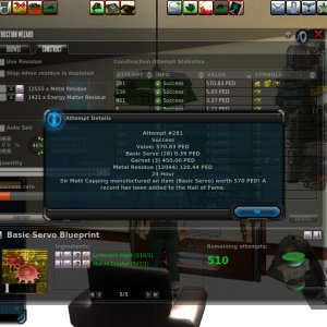 Sir Matt's Component quest first HOF