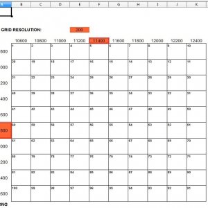 Locos mining grid spreadsheet