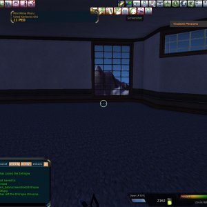 Left side of room