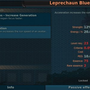 Leprechaun Blue Pet