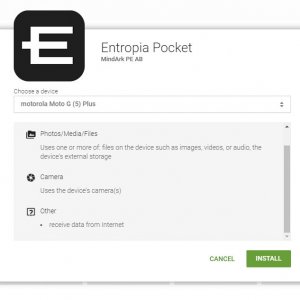Entropia Pocket Permissions