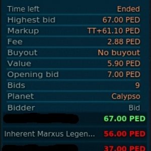 Valiant Foot Guard Sold Bids 2018