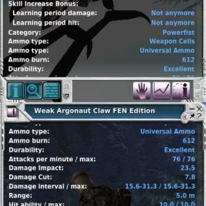 Weak Argonaut Claw FEN Edition