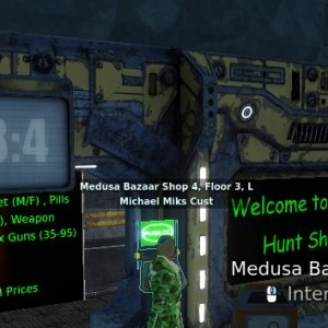 Miks' Hunt Shop Medusa Floor 3 Shop#4