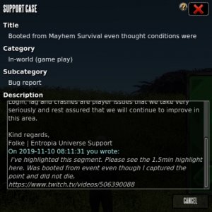 mayhem response 2...