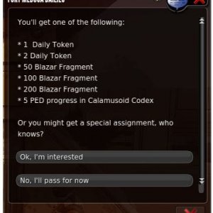 Medusa Daily mission rewards