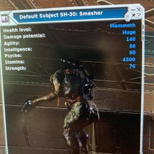 Subject SH-30: Smasher