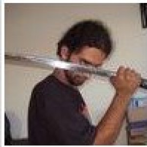 One of my swords, i have 4! I will snapshot more 
pictures with me holding all my swords soon!