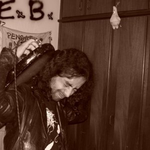 Me playing with my band Lord Imperium (Black Metal)!
