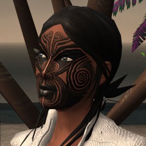 Unfinished Tribal Mask before Crash