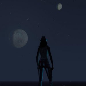 Moons over NSB-first night on Planet Calypso