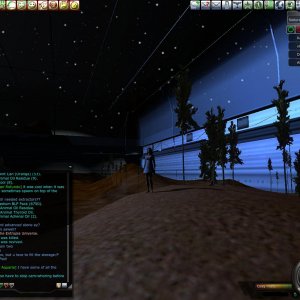 Staring at the stars in Biodome 10, CND. Pretty... and pretty tranquil too!