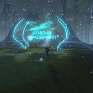 Athena entrance
