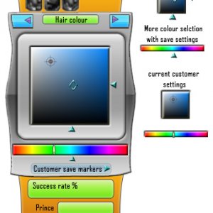 beauty proffesion tool for hair.