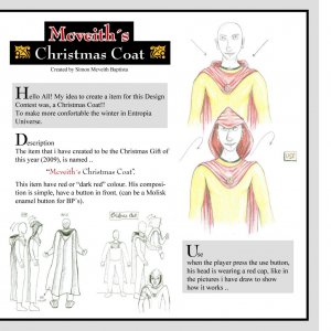 My propose for Christmas design contest 2009.