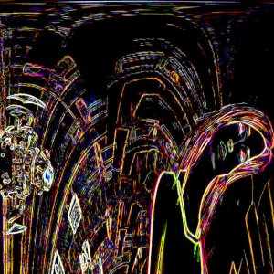 DyM Medusa neon lights