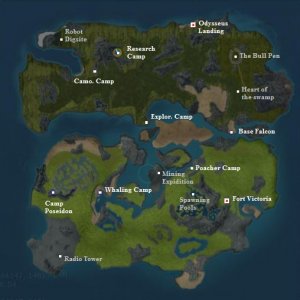 east island map