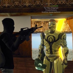 Hold it right there Tyr! This is a stick up!

Gimme your loots!