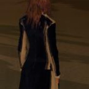 messed coat back