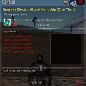 Electric Attack Nanochip XI Tier 1