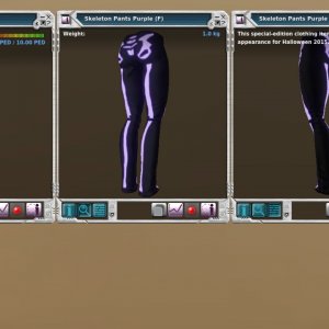 Skeleton Pants Purple (F)