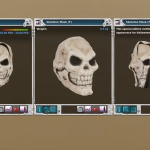 Skeleton Mask (F)