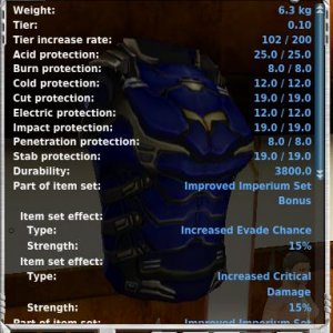 Improved Imperium Armor Female