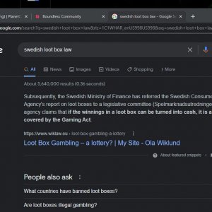 Swedish Loot Box Law Analysis