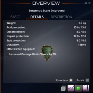 Serpent`s scale Improved
