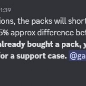 update on starterpack from discord