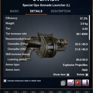 Spec Ops Grenade Launcher 2