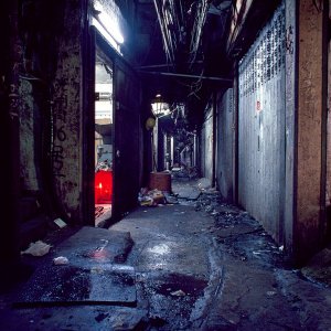 Kowloon Walled City Alleyway