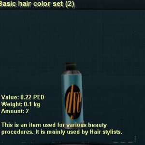 basic hair color set