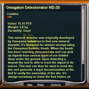 Omegaton Detectonator MD-20