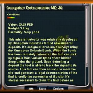 Omegaton Detectonator MD-30