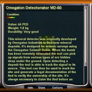 Omegaton Detectonator MD-50