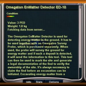 Omegaton EnMatter Detector ED-10