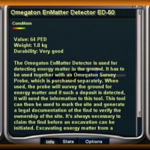 Omegaton EnMatter Detector ED-50