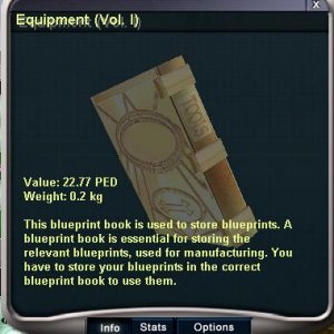 Equipment Blueprint Book (Vol. I) TT