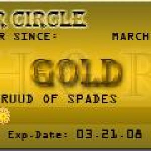 BruuD H&R Gold card