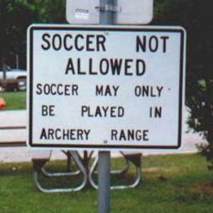 Soccer Sign