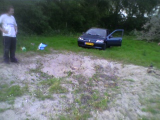 Car In Sand