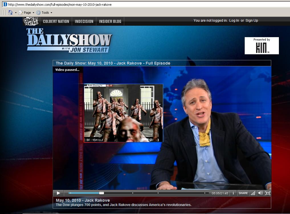 Daily Show Zombies