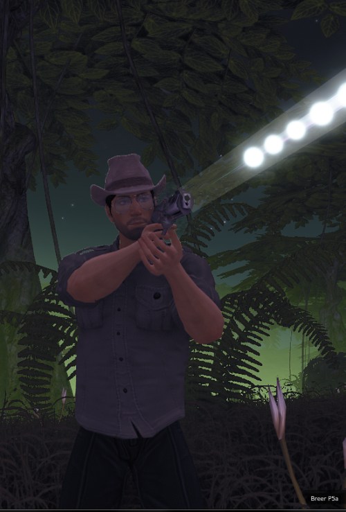 jungle night laser