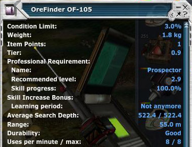 Orefinder OF-105