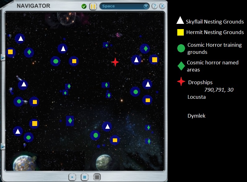 space mob map