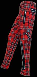 tartan troosers