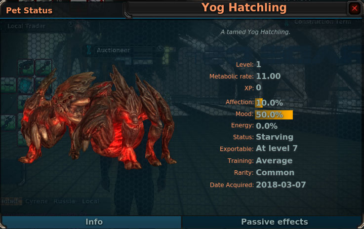 Yog Hatchling Pet